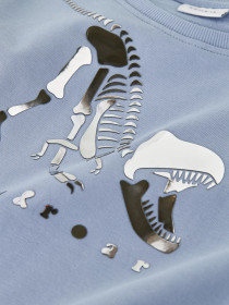 NAME IT Sweatshirt Finn Blue Fog